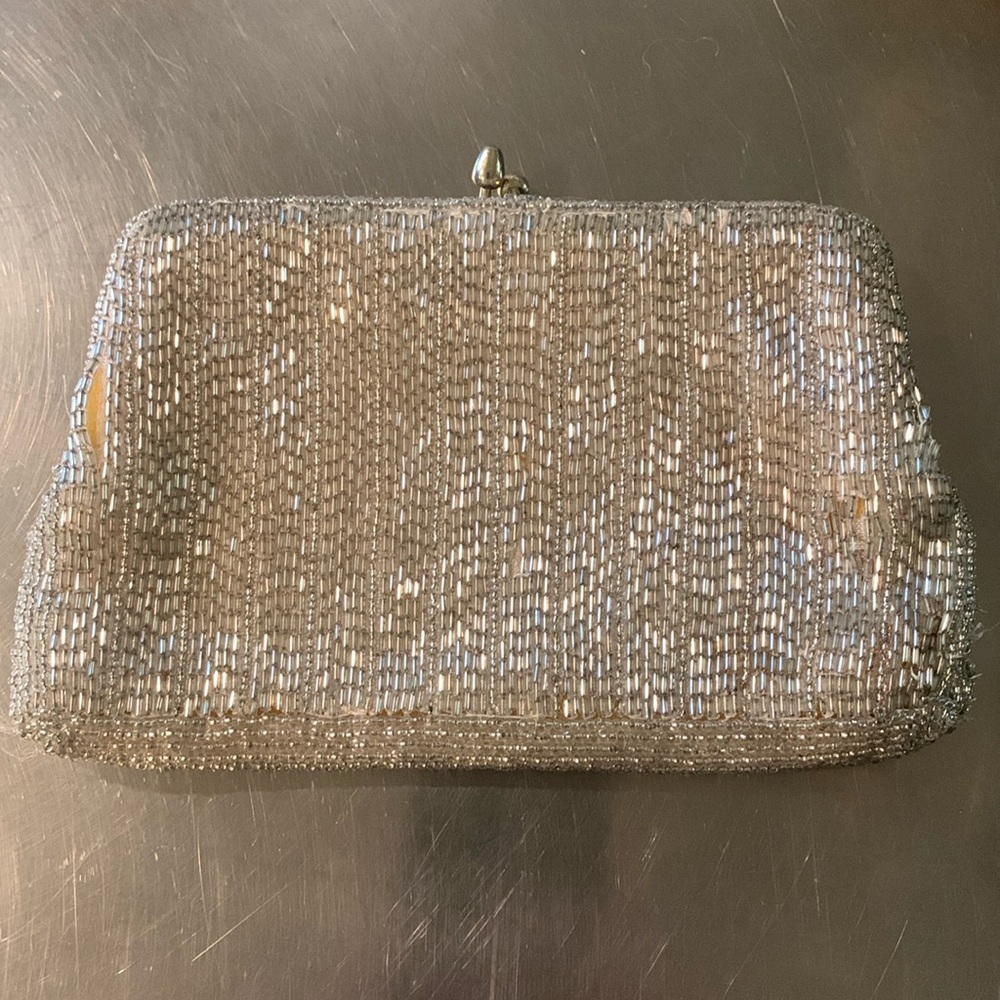 Vintage beaded clutch